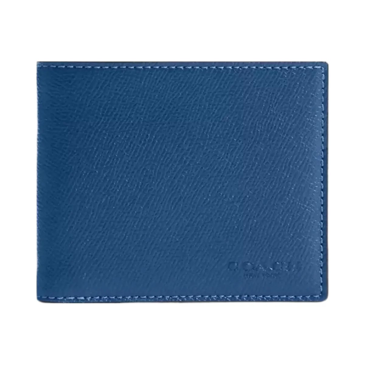 Coach Id Billfold Wallet in True Blue - HypeFly India View 1