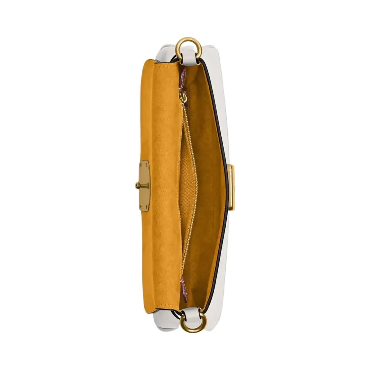 Coach Jet Shoulder Bag in Brass Chalk - HypeFly India View 5