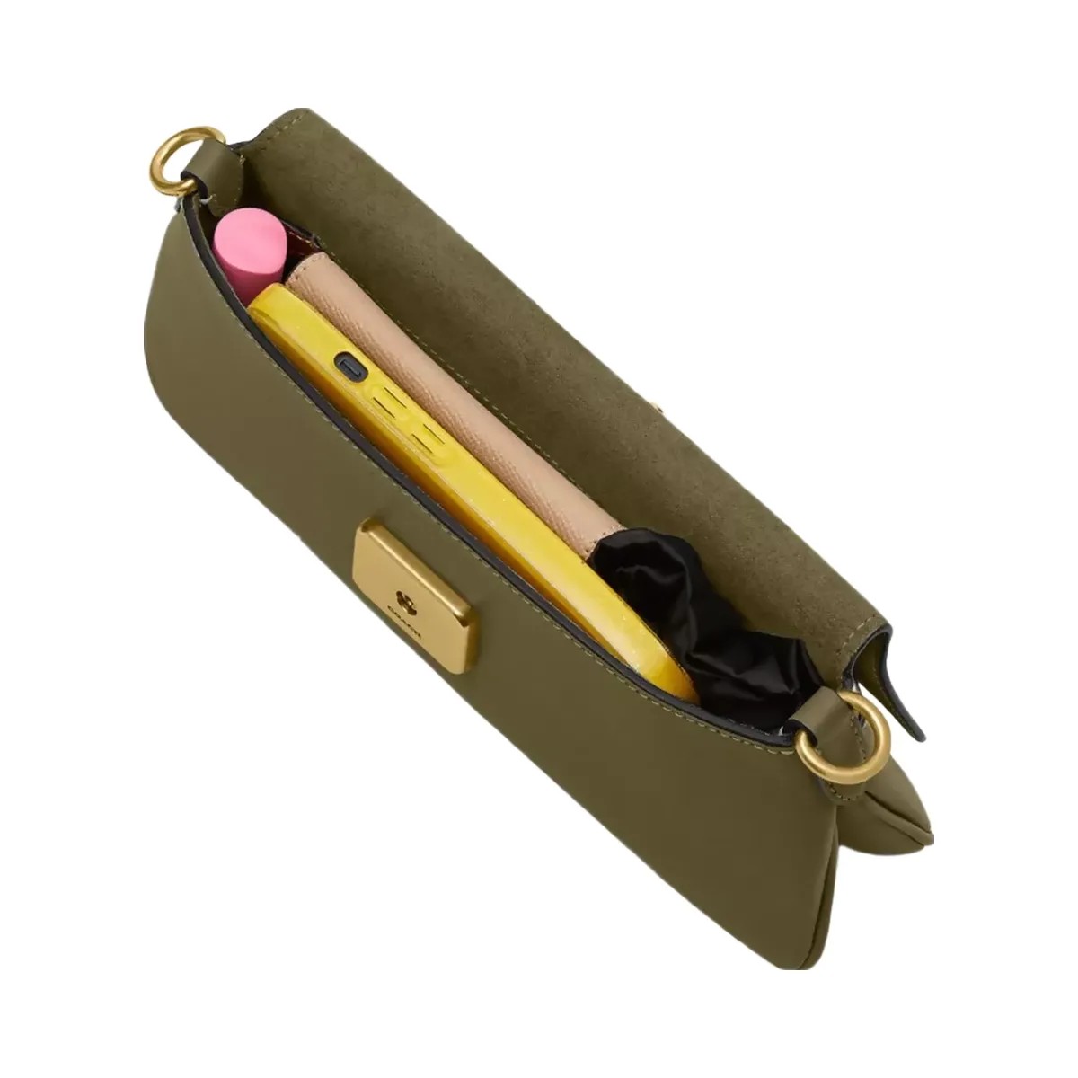 Coach Jet Shoulder Bag in Brass Olive - HypeFly India View 3