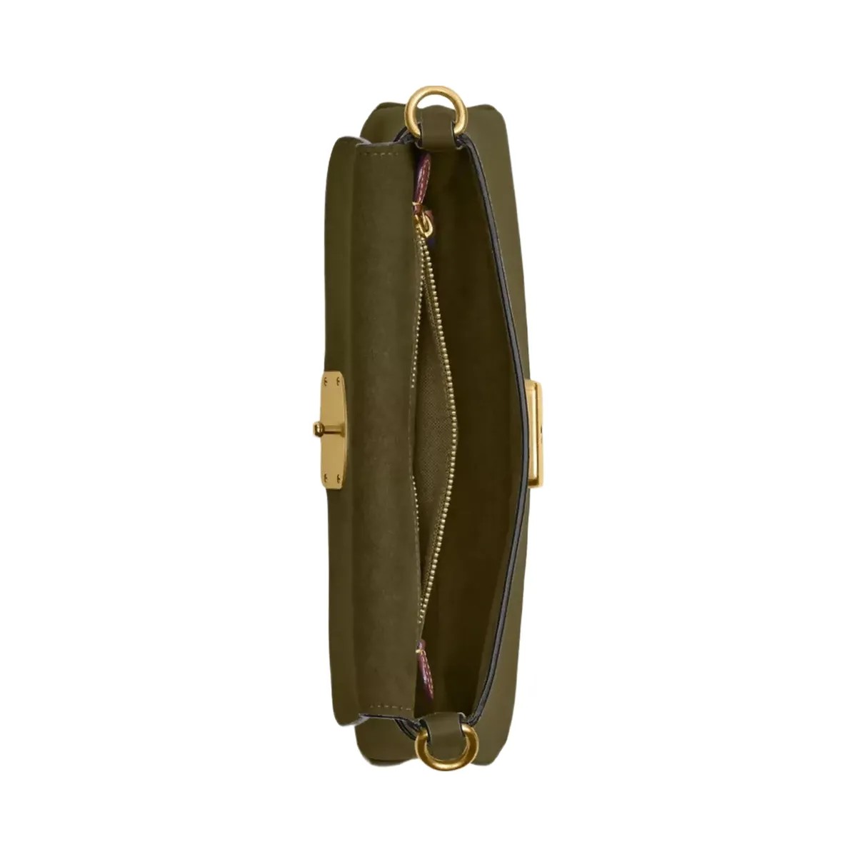 Coach Jet Shoulder Bag in Brass Olive - HypeFly India View 4