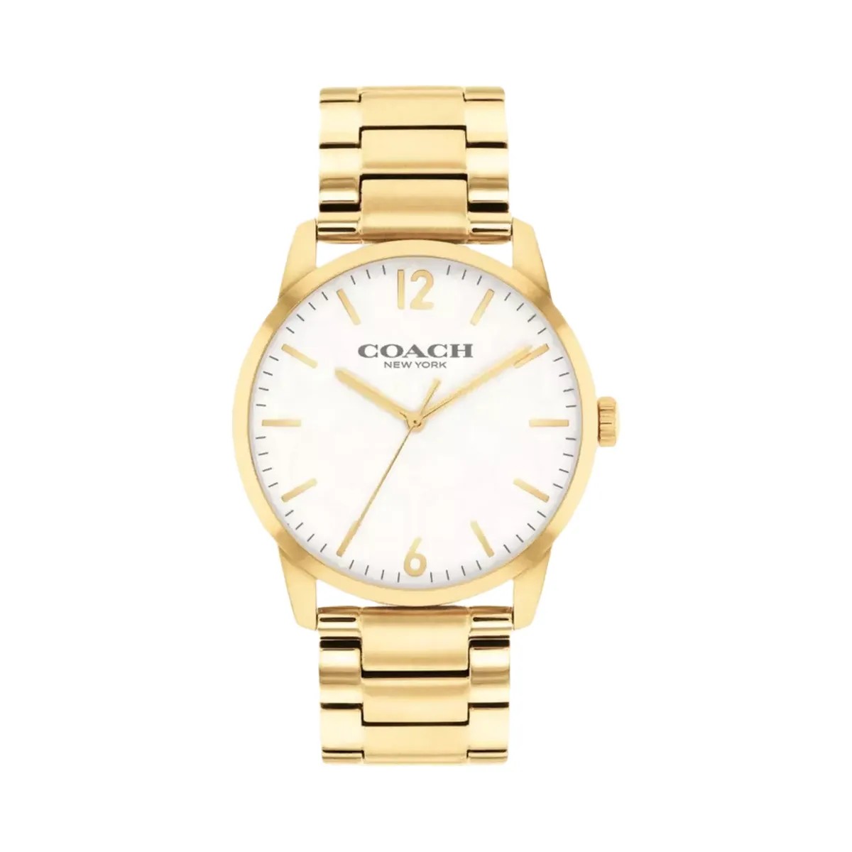 Coach Keane Watch, 39 Mm in Gold - HypeFly India View 1