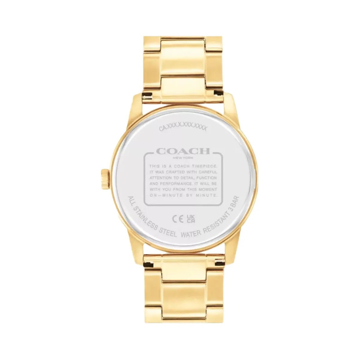 Coach Keane Watch, 39 Mm in Gold - HypeFly India View 3