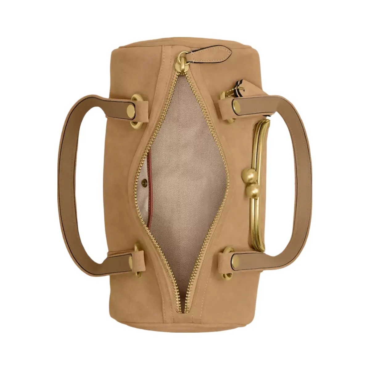 Coach Kisslock Barrel Bag in Brass Soul - HypeFly India View 5