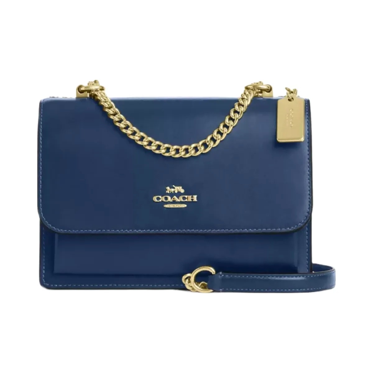 Coach Klare Crossbody Bag in Gold Deep Blue - HypeFly India View 1