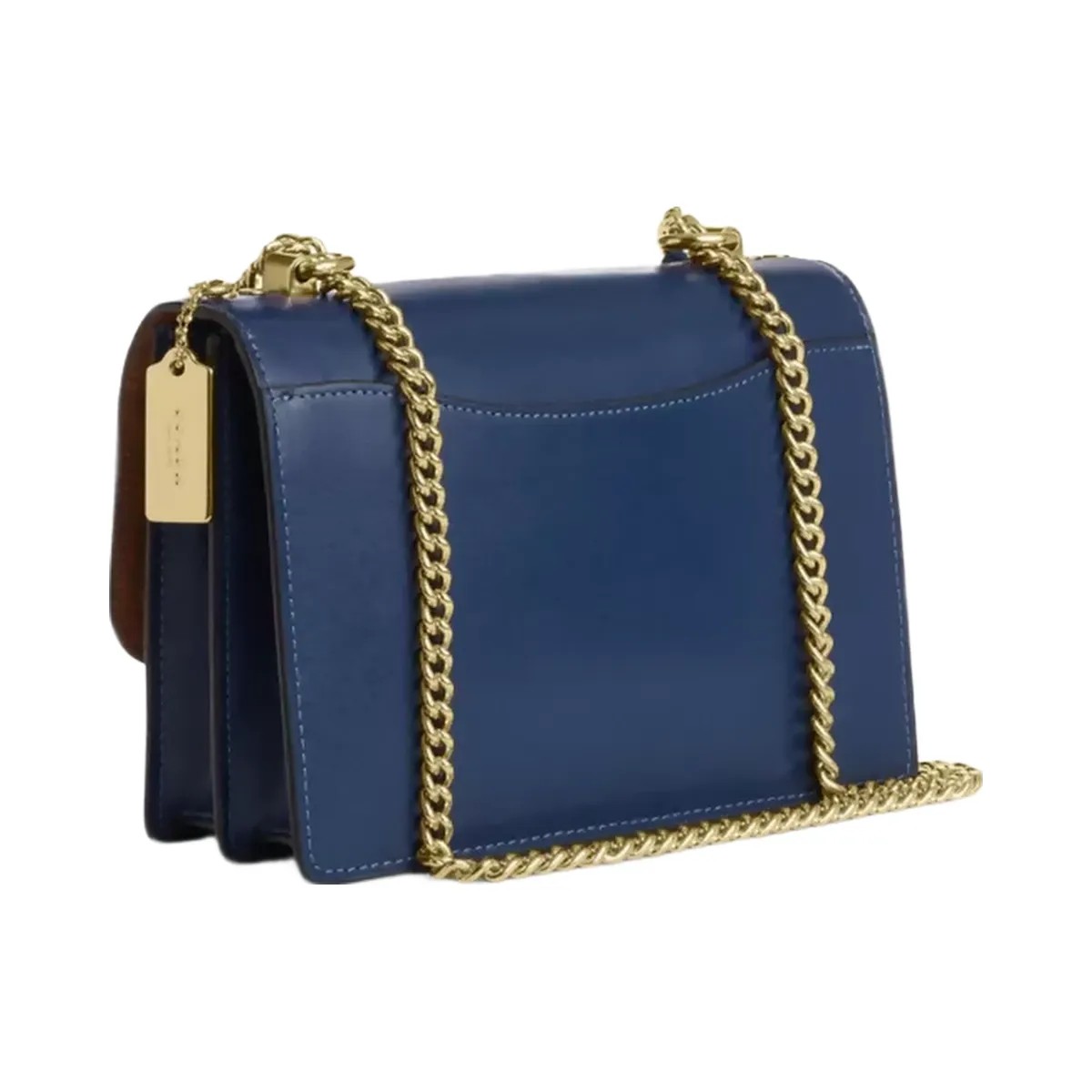Coach Klare Crossbody Bag in Gold Deep Blue - HypeFly India View 2