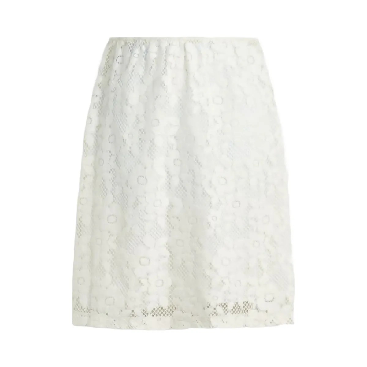 Coach Lace Skirt White - HypeFly India View 1
