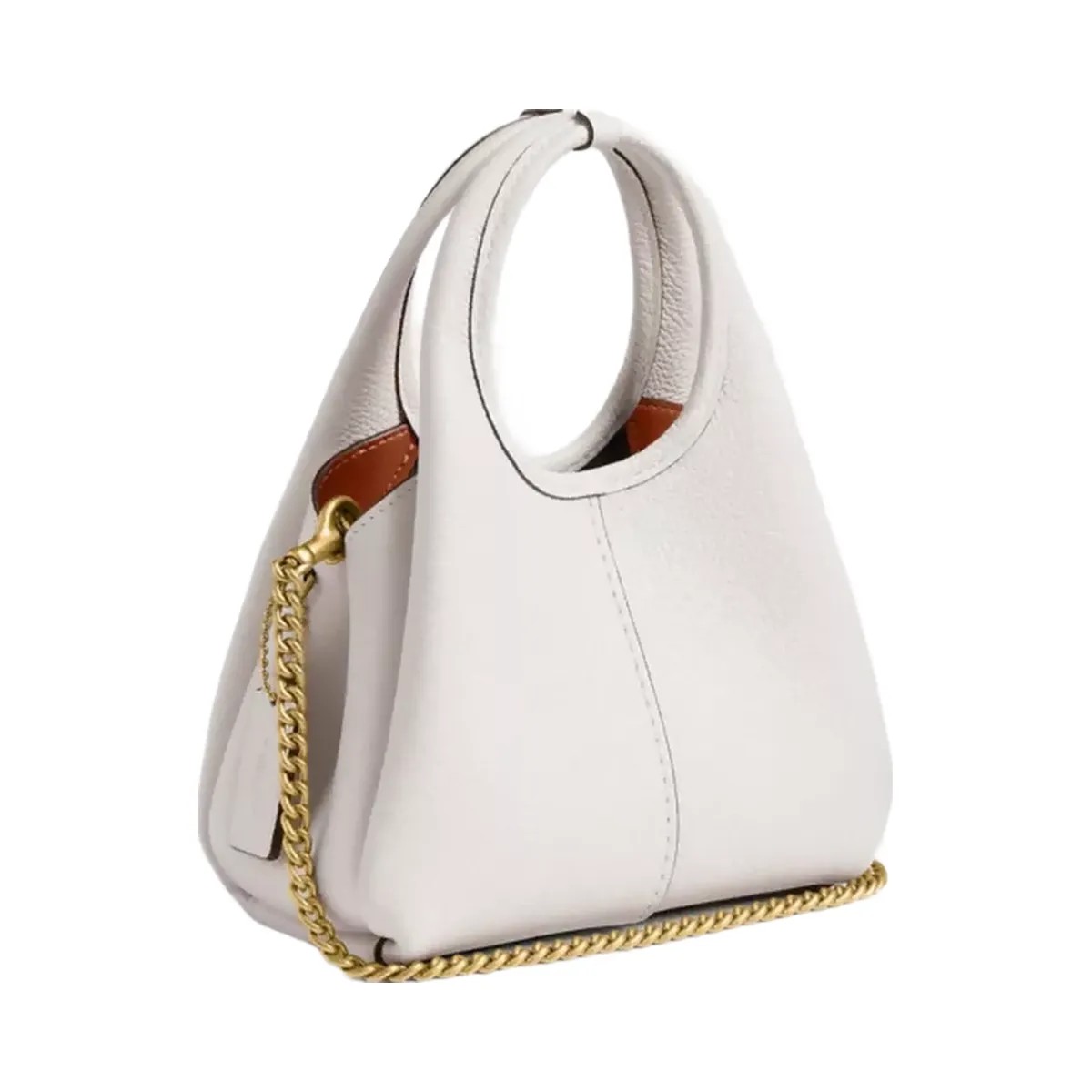 Coach Lana Shoulder Bag 19 in Brass Chalk - HypeFly India View 2