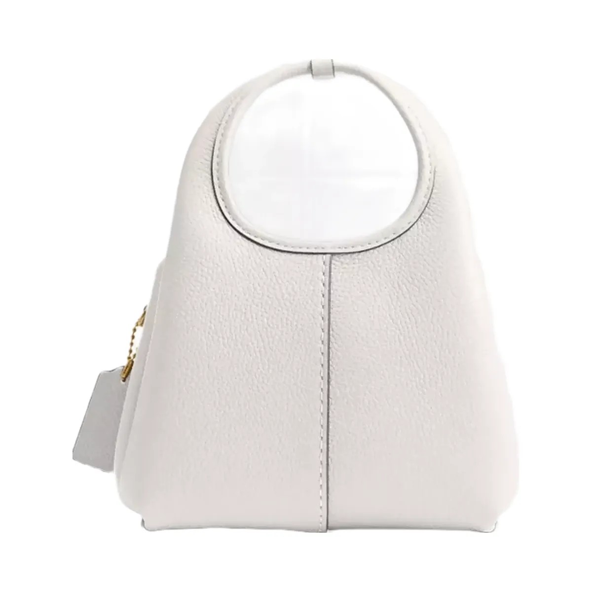 Coach Lana Shoulder Bag 19 in Brass Chalk - HypeFly India View 3