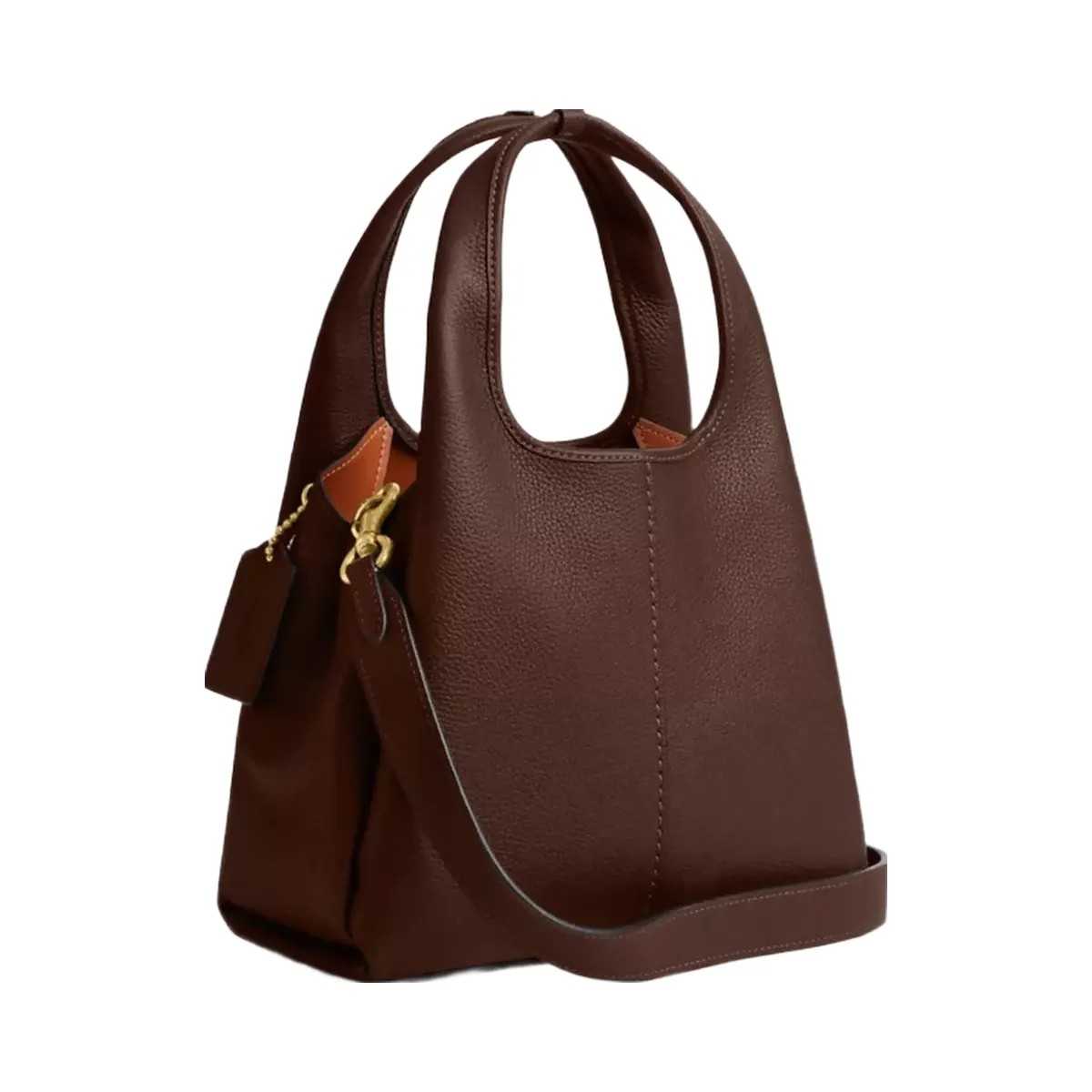 Coach Lana Shoulder Bag 23 in Brass Maple - HypeFly India View 2