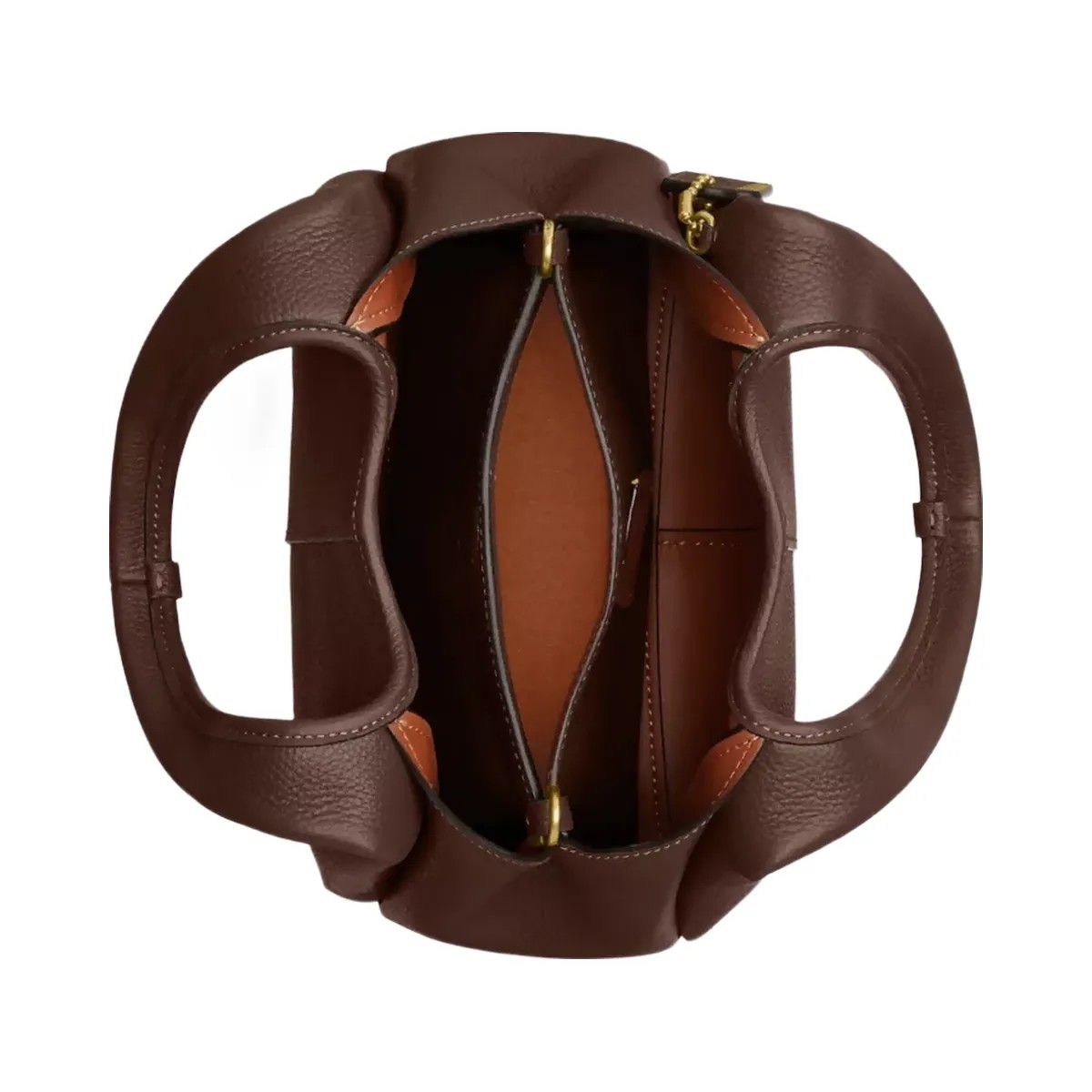 Coach Lana Shoulder Bag 23 in Brass Maple - HypeFly India View 5
