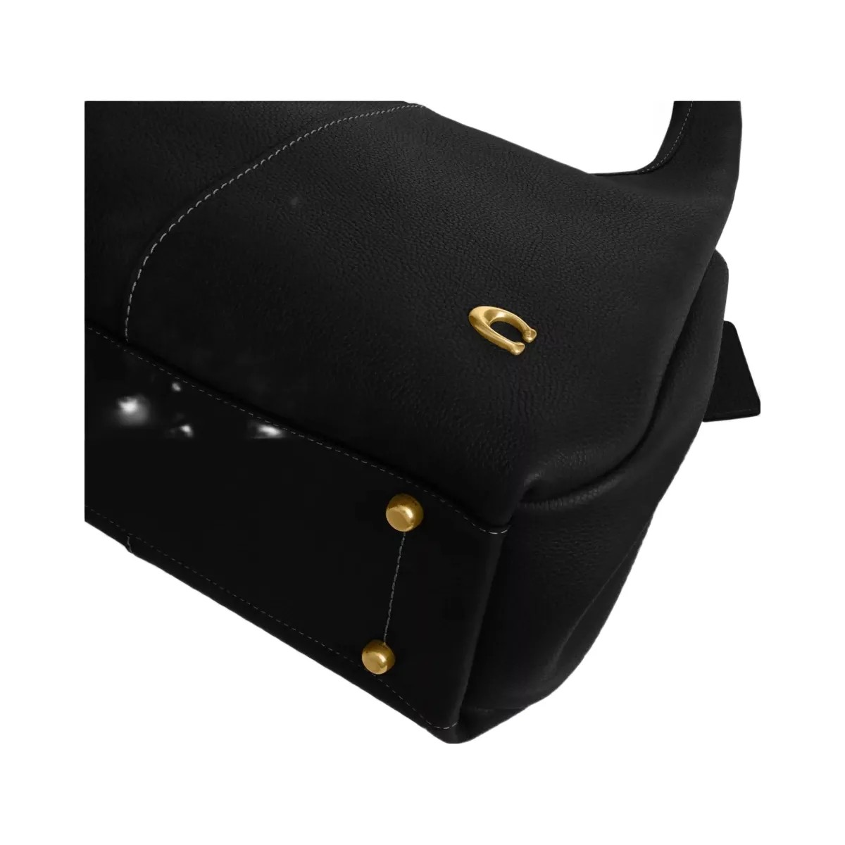 Coach Lana Shoulder Bag in Brass Black - HypeFly India View 6