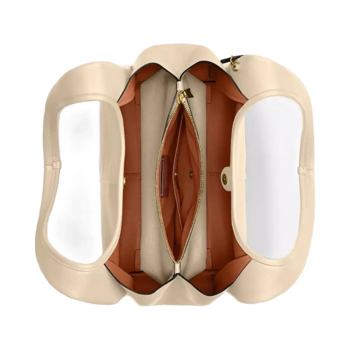 Coach Lana Shoulder Bag in Brass Ivory - HypeFly India View 5
