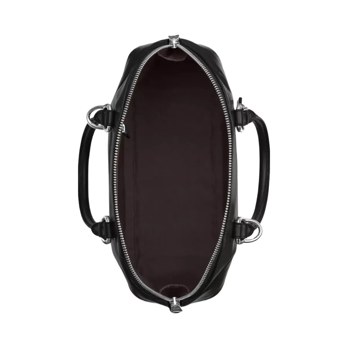 Coach Lara Satchel Bag in Silver Black - HypeFly India View 4