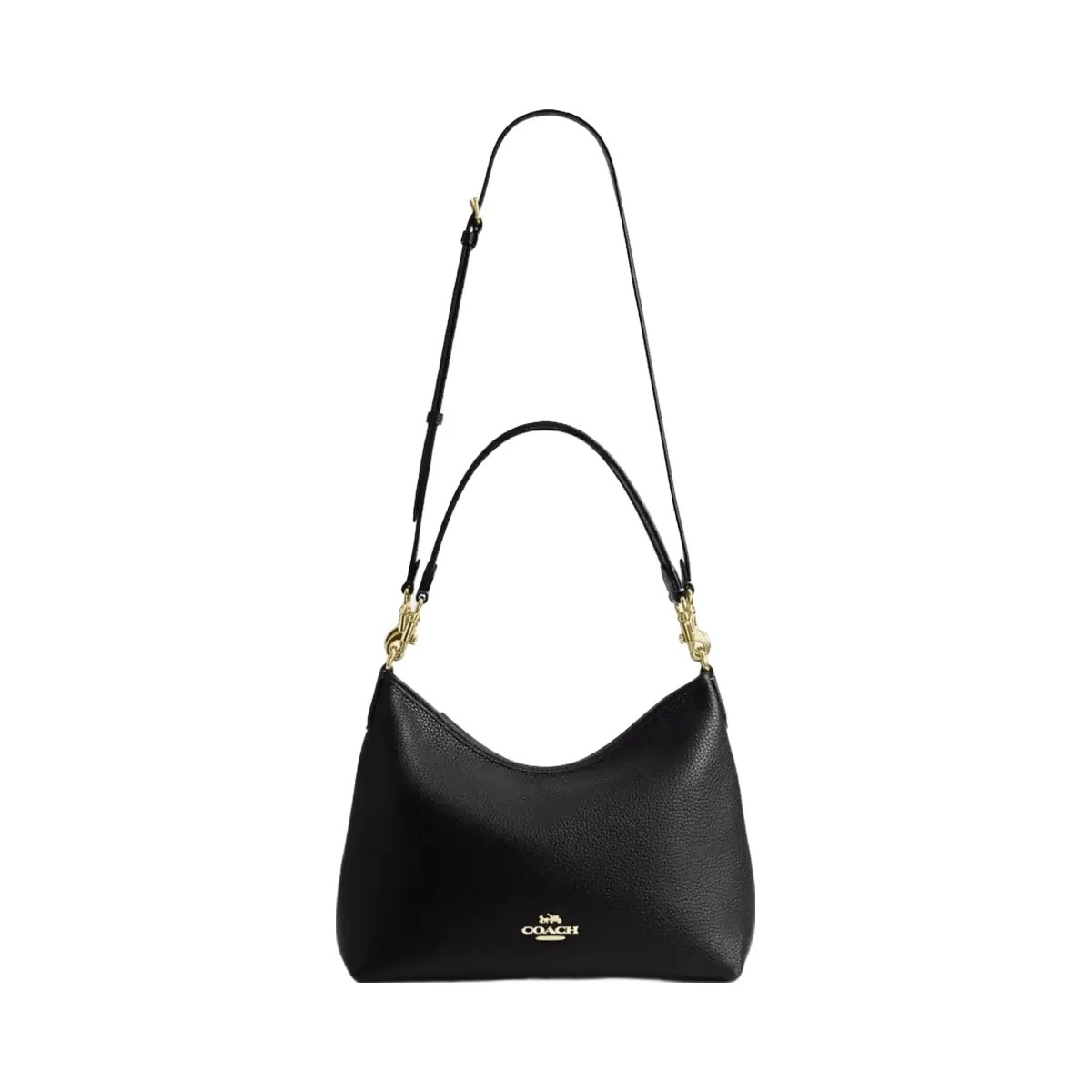 Coach Laurel Shoulder Bag in Gold Black - HypeFly India View 6