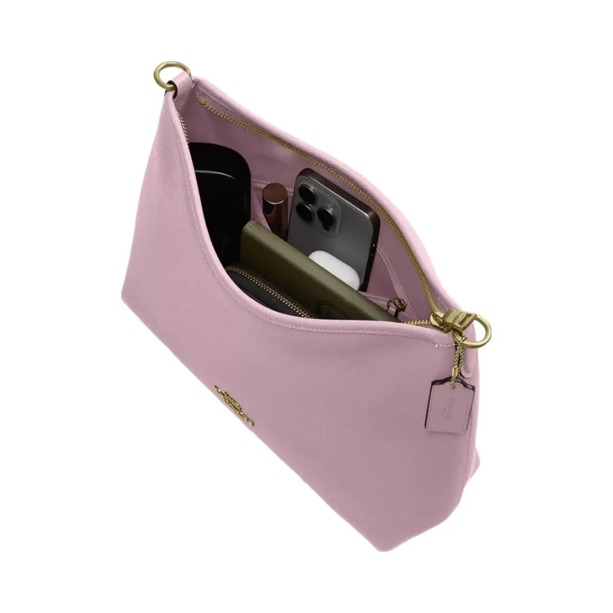 Coach Laurel Shoulder Bag in Gold Carnation - HypeFly India View 3