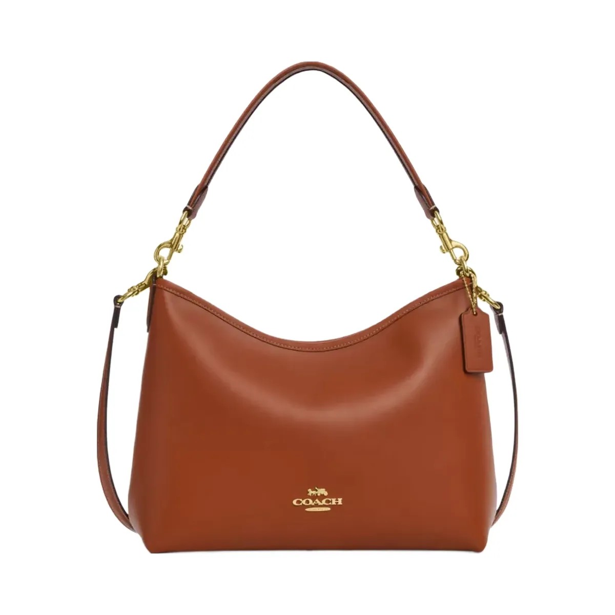 Coach Laurel Shoulder Bag in Gold Tan - HypeFly India View 1
