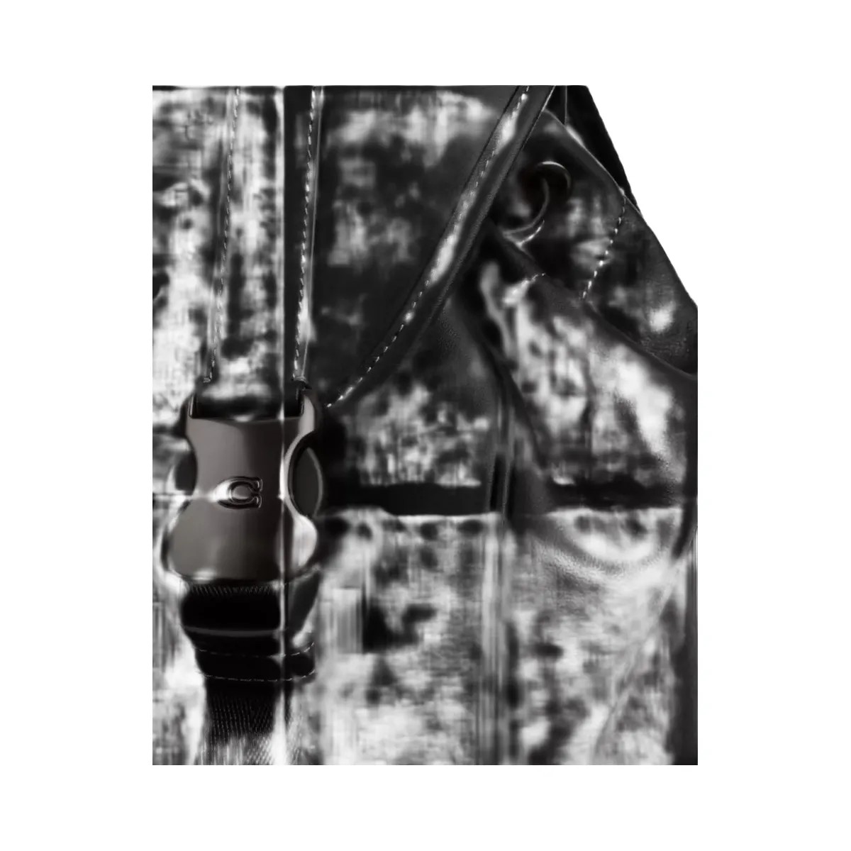 Coach League Flap Backpack in Black - HypeFly India View 6