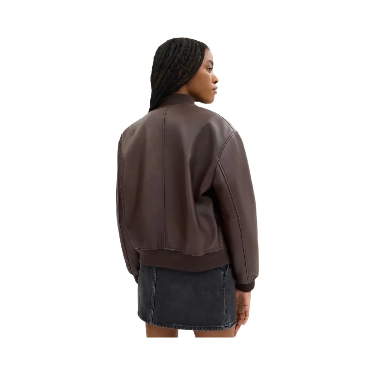 Coach Leather Bomber Maple - HypeFly India View 3