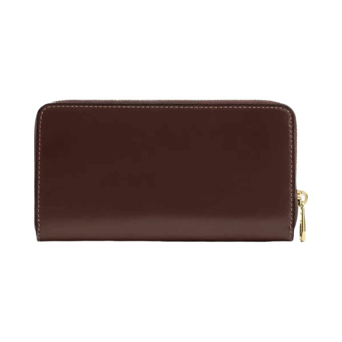 Coach Long Zip Around Wallet in Gold Maple - HypeFly India View 2