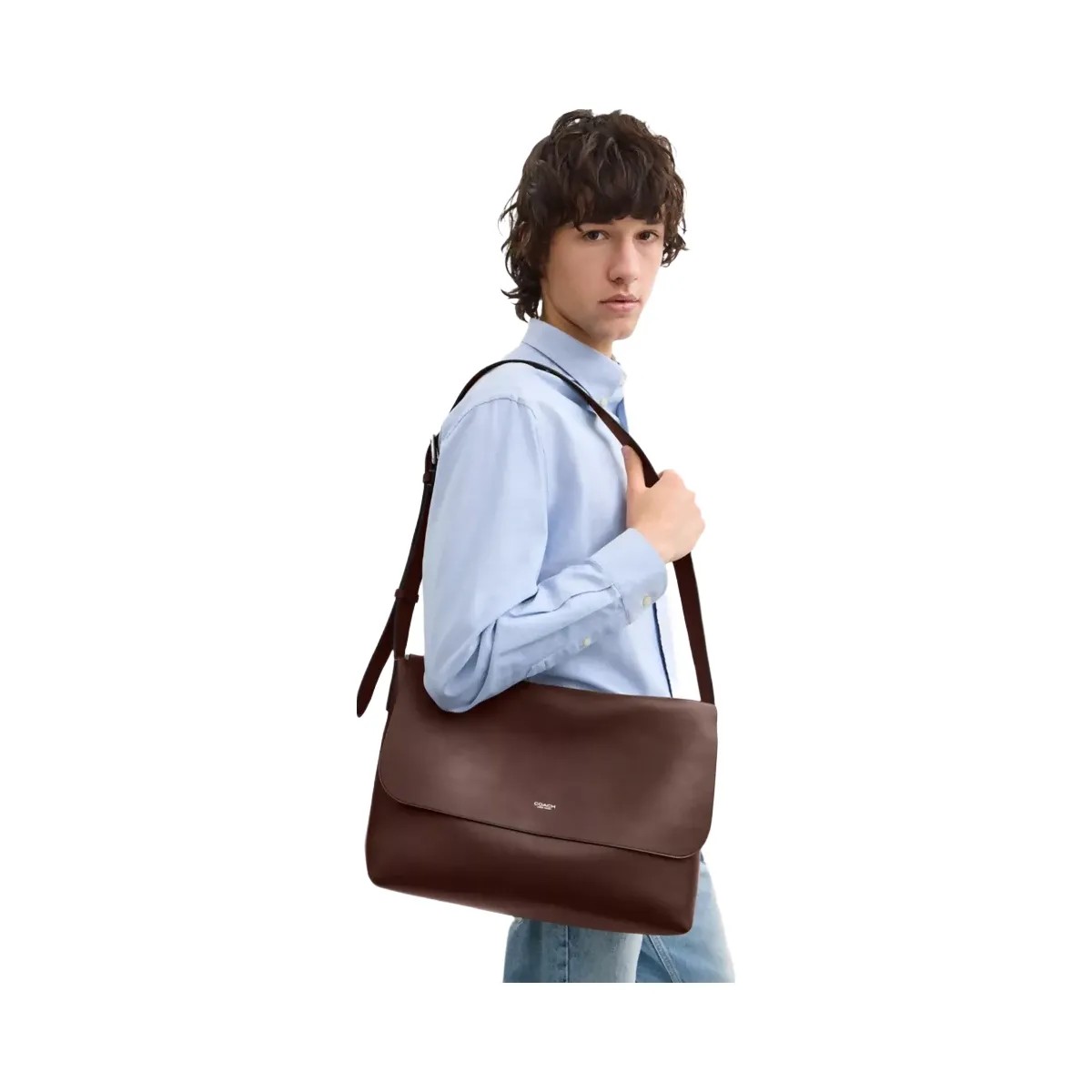Coach Ludlow Messenger Bag in Maple - HypeFly India View 5