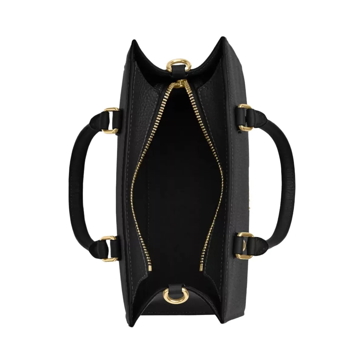 Coach Maggie Small Tote Bag in Gold Black - HypeFly India View 4