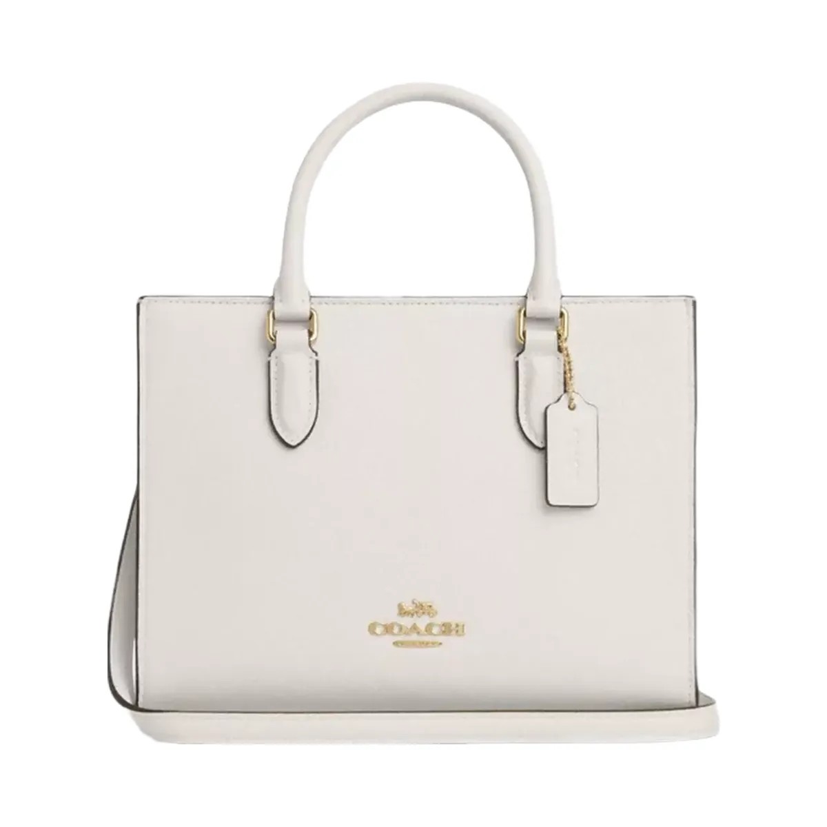 Coach Maggie Small Tote Bag in Gold Chalk - HypeFly India View 1