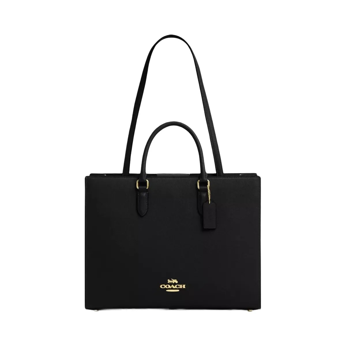 Coach Maggie Tote Bag in Gold Black - HypeFly India View 1