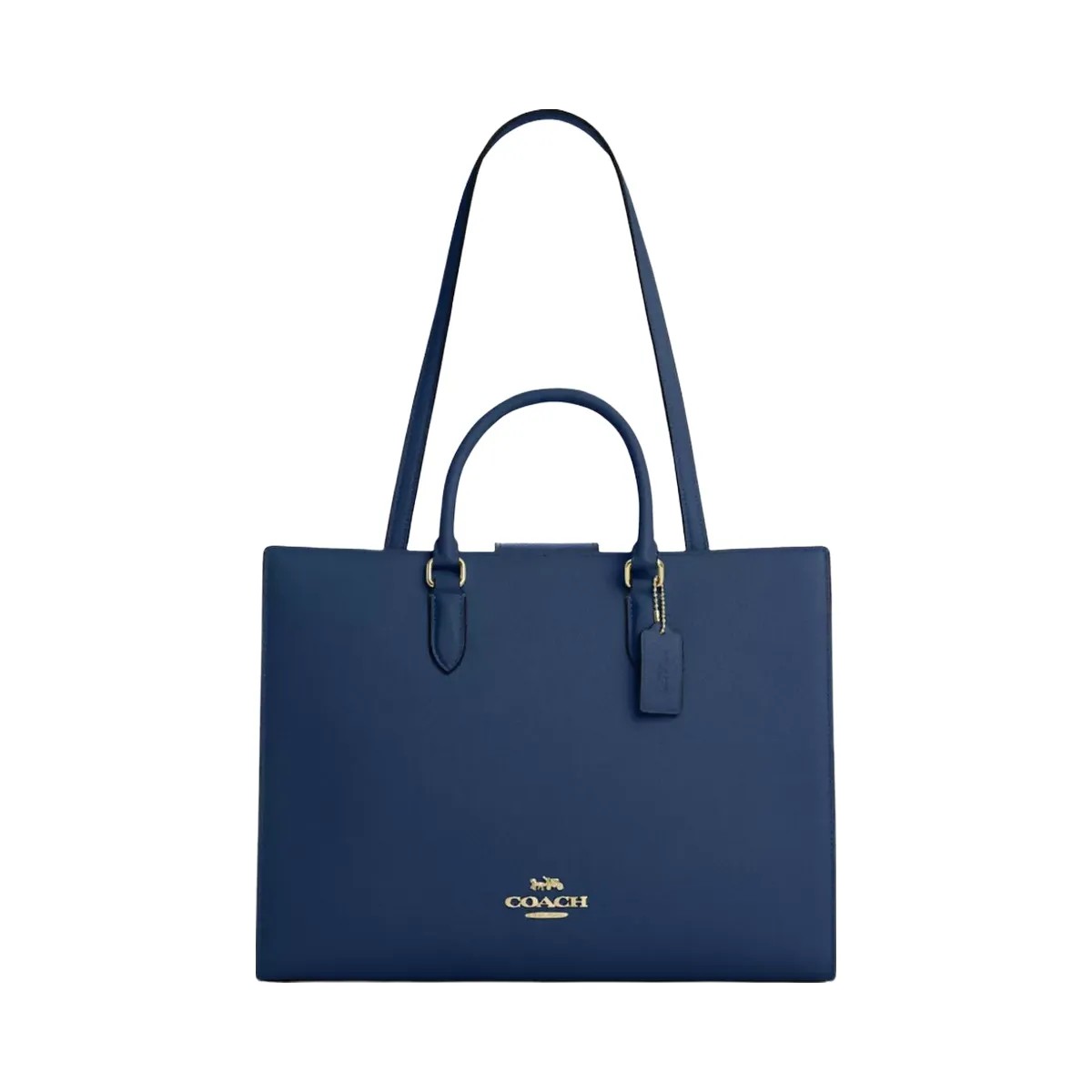 Coach Maggie Tote Bag in Gold Deep Blue - HypeFly India View 1