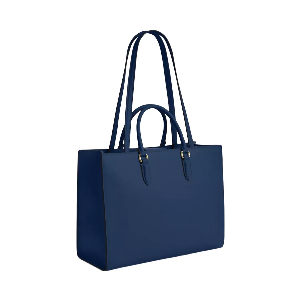Coach Maggie Tote Bag in Gold Deep Blue - HypeFly India View 2