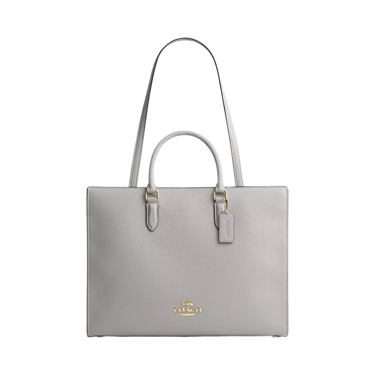 Coach Maggie Tote Bag in Gold Dove Grey - HypeFly India View 1