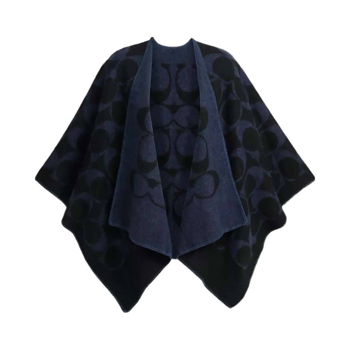 Coach Maxi Signature Cape in Black - HypeFly India View 1