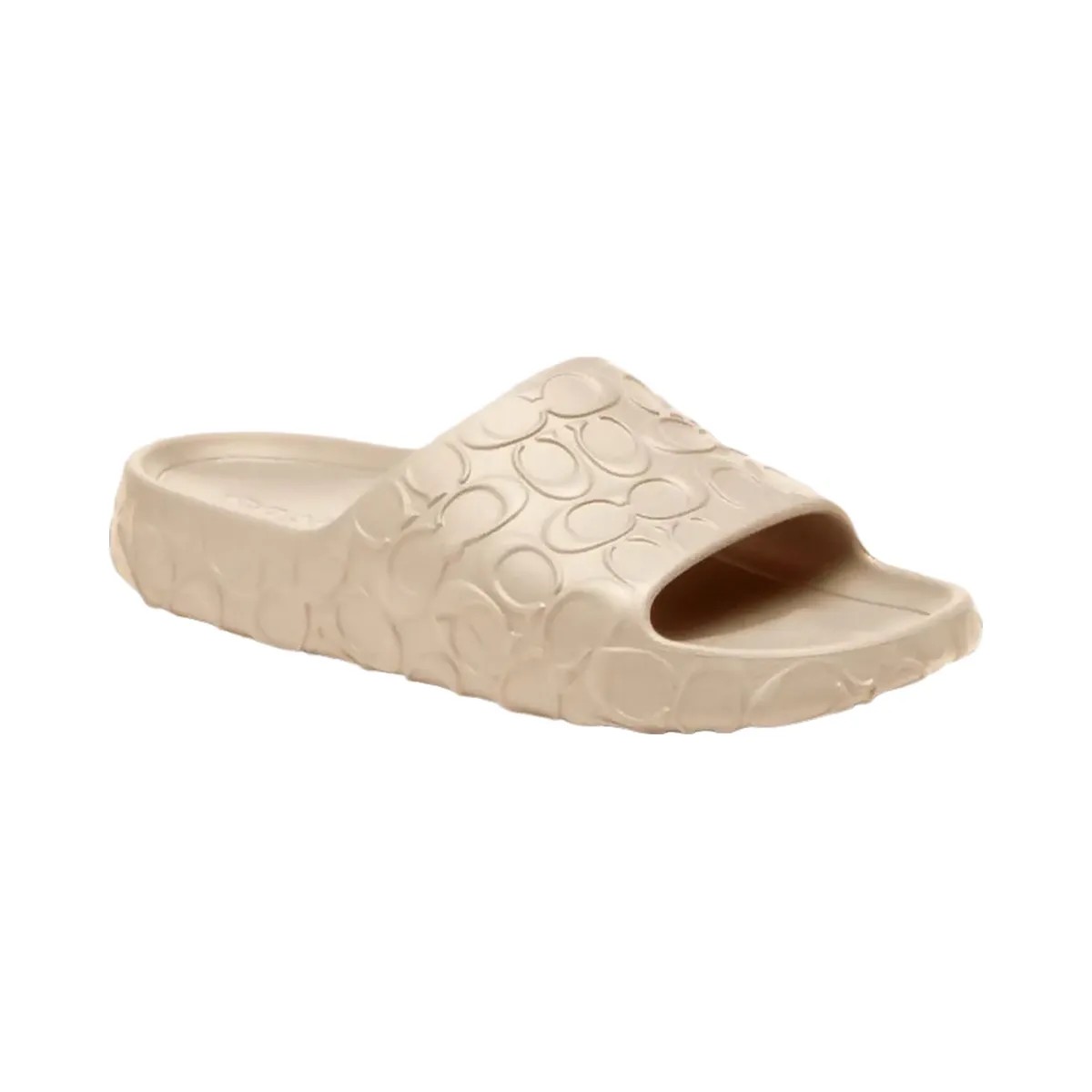 Coach Men's Bay Slide In Signature Ivory - HypeFly India View 2