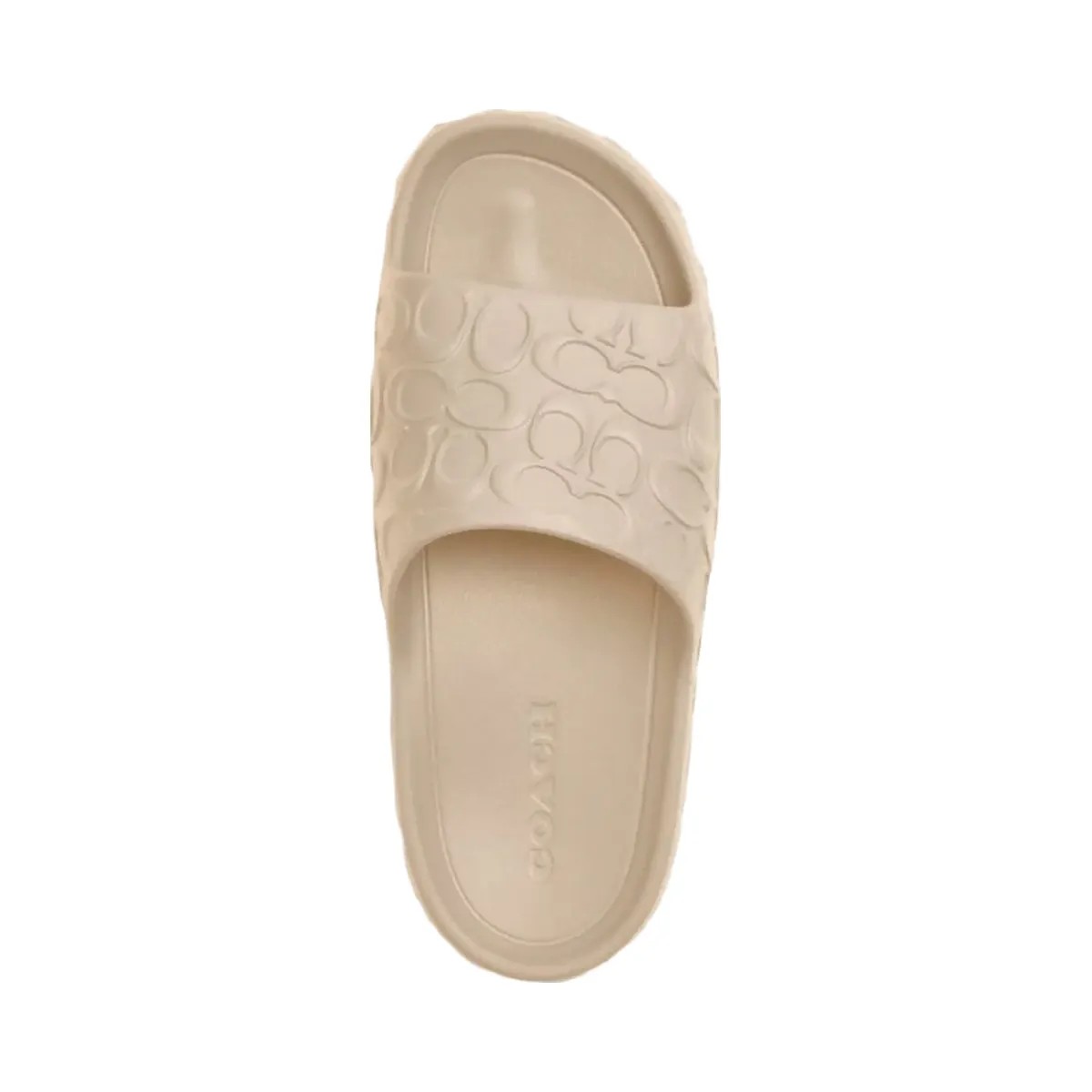 Coach Men's Bay Slide In Signature Ivory - HypeFly India View 3