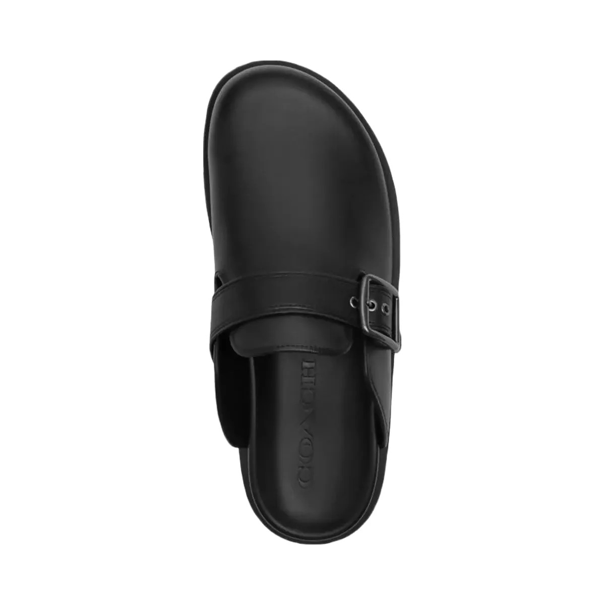 Coach Men's Buckle Clog Black - HypeFly India View 3