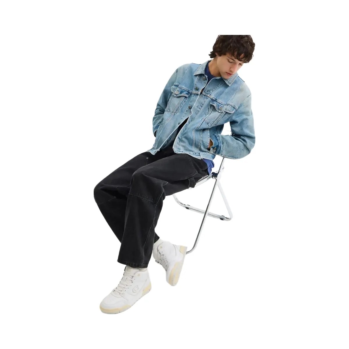Coach Men's Soho Mid Top Sneaker Optic White - HypeFly India View 5