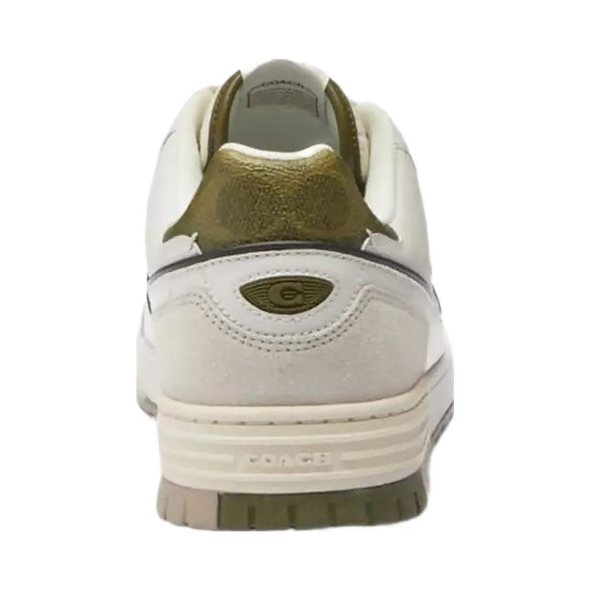 Coach Men's Soho Sneaker Olive Optic White - HypeFly India View 4