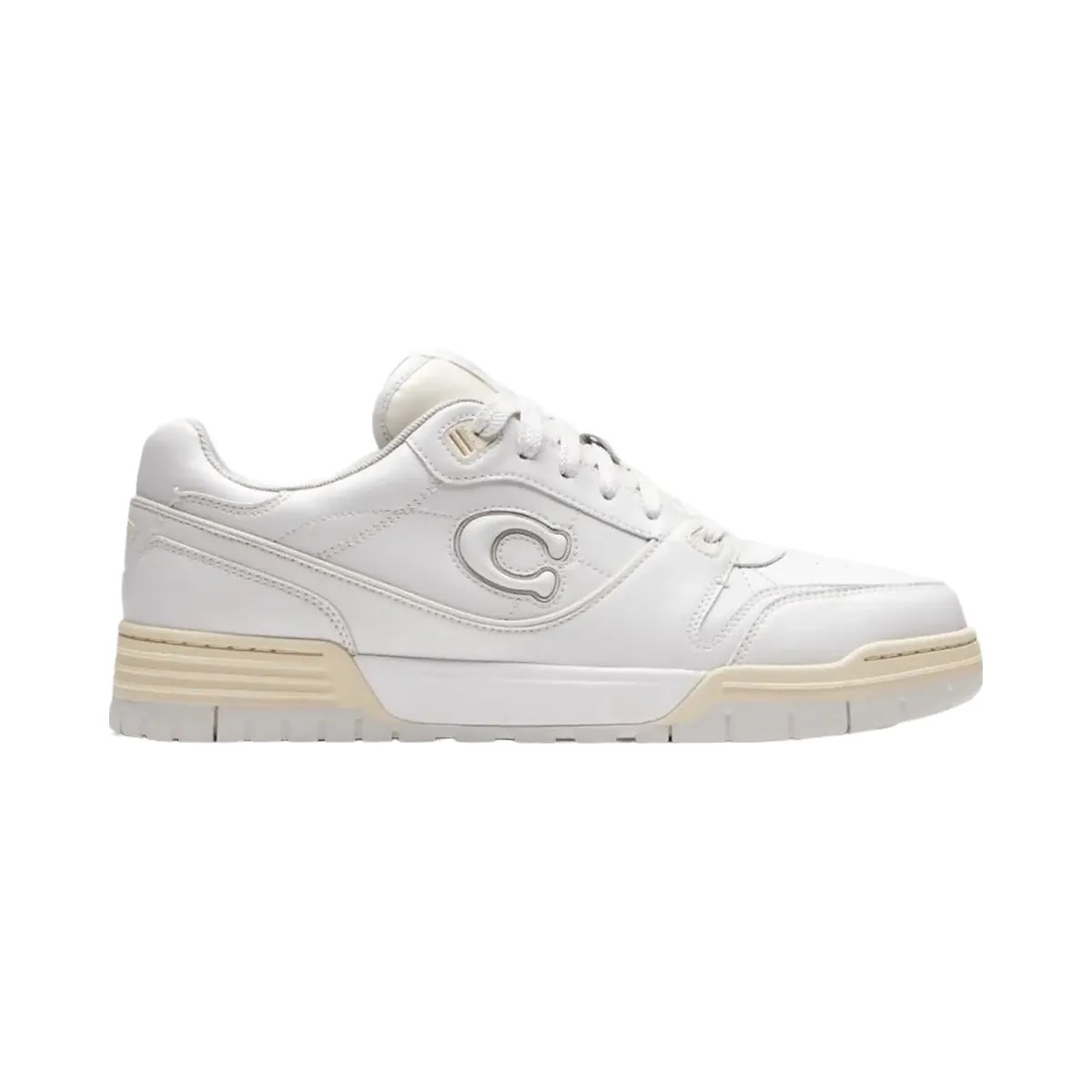 Coach Men's Soho Sneaker Optic White - HypeFly India View 1