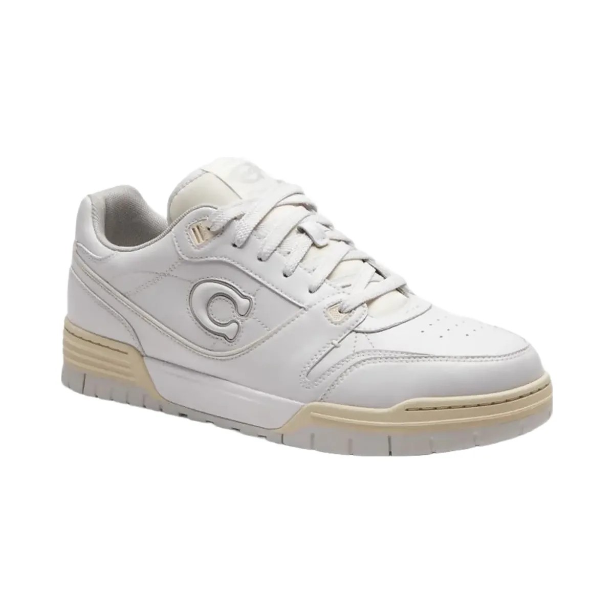 Coach Men's Soho Sneaker Optic White - HypeFly India View 2
