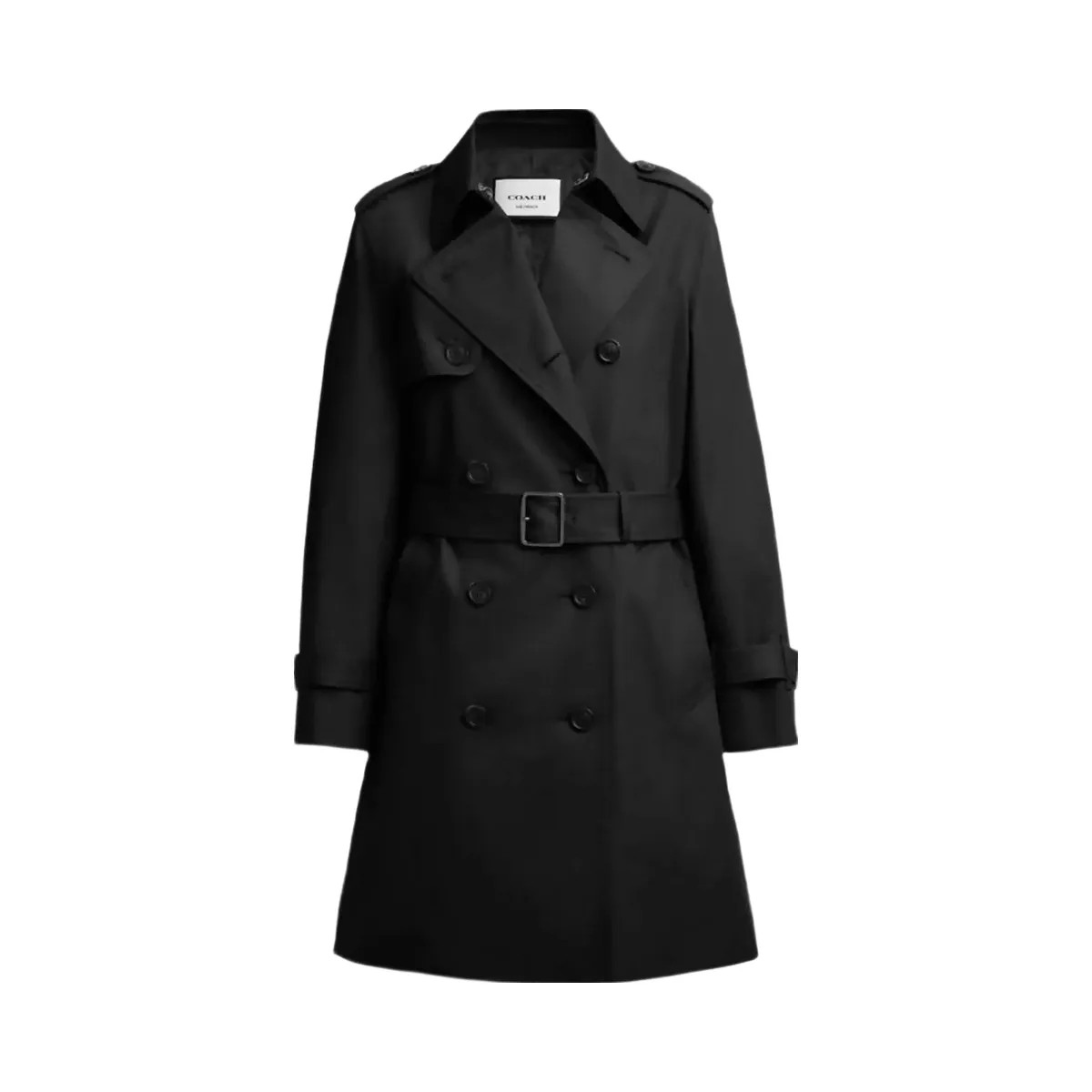 Coach Mid Trench Black - HypeFly India View 1