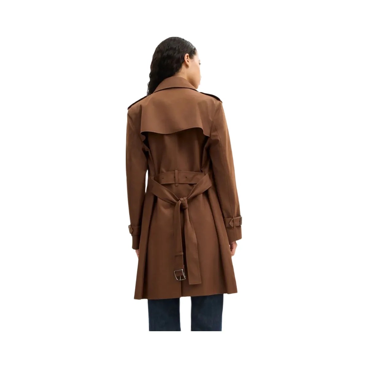 Coach Mid Trench Chocolate Brown - HypeFly India View 3