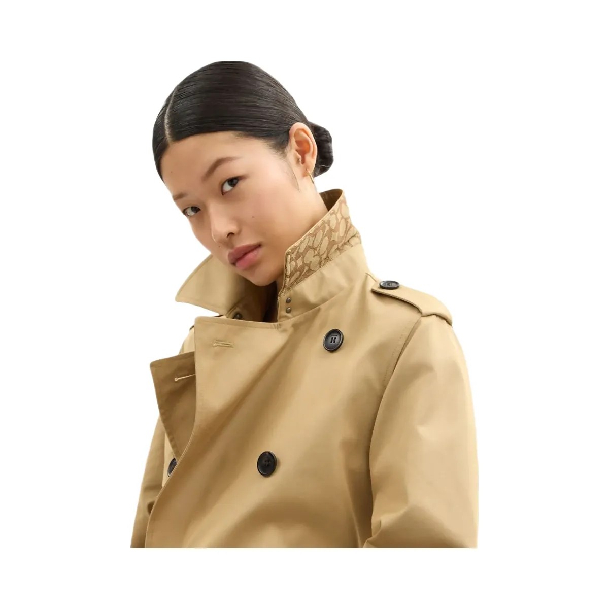 Coach Mid Trench Khaki - HypeFly India View 4