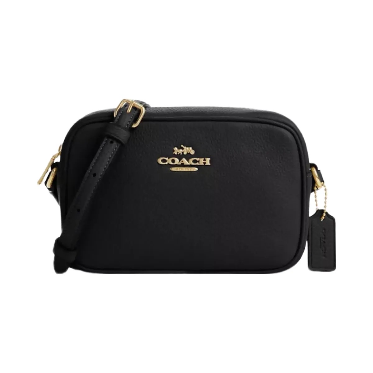 Coach Mini Jamie Camera Bag in Gold Black - HypeFly India View 1