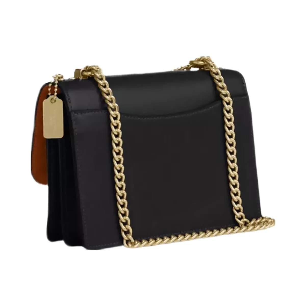 Coach Mini Klare Crossbody Bag in Gold Black - HypeFly India View 2