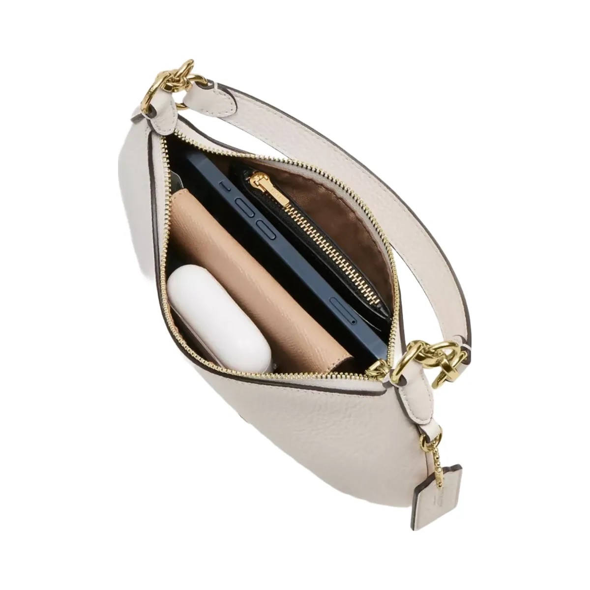 Coach Mini Payton Bag in Gold Chalk - HypeFly India View 3