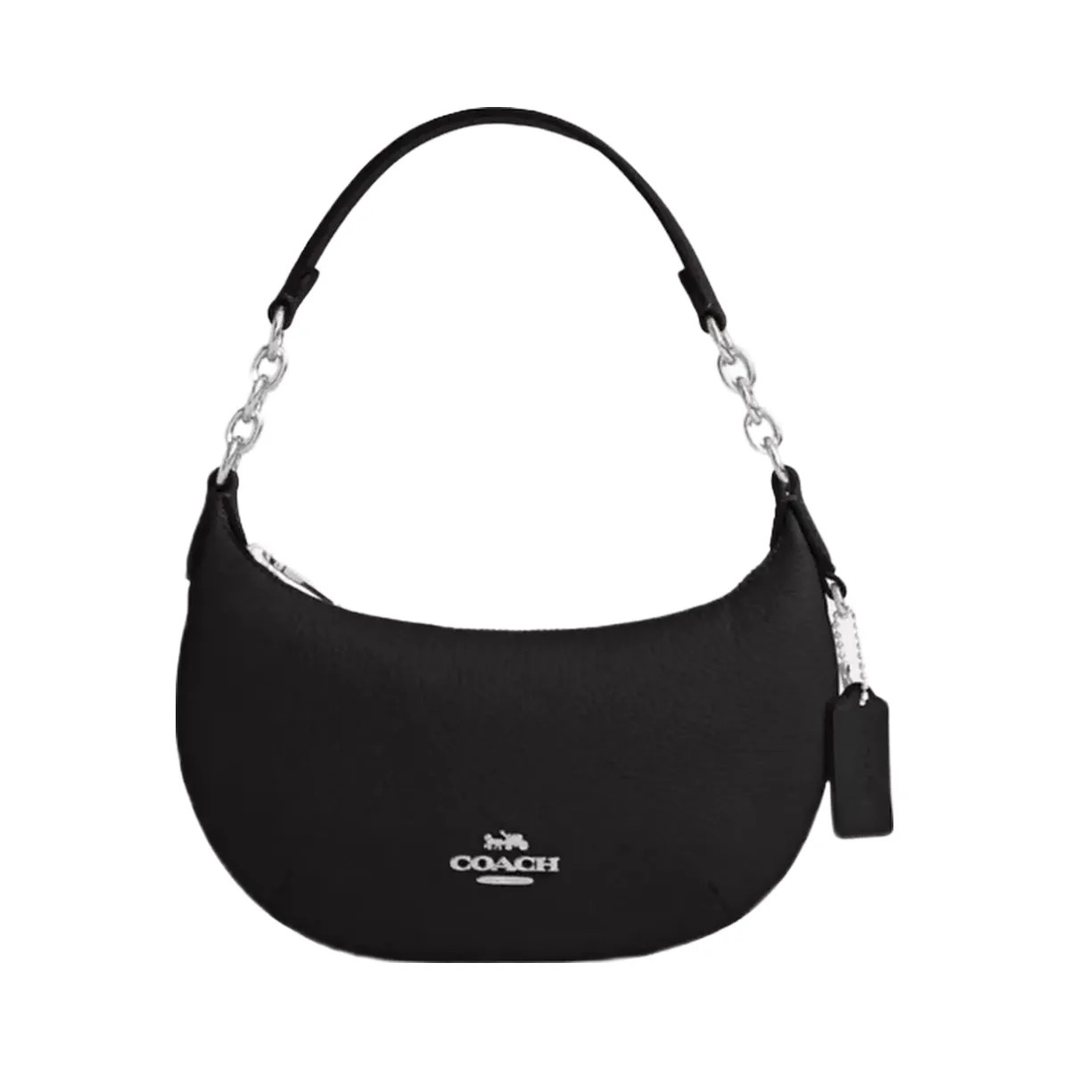 Coach Mini Payton Bag in Silver Black - HypeFly India View 1