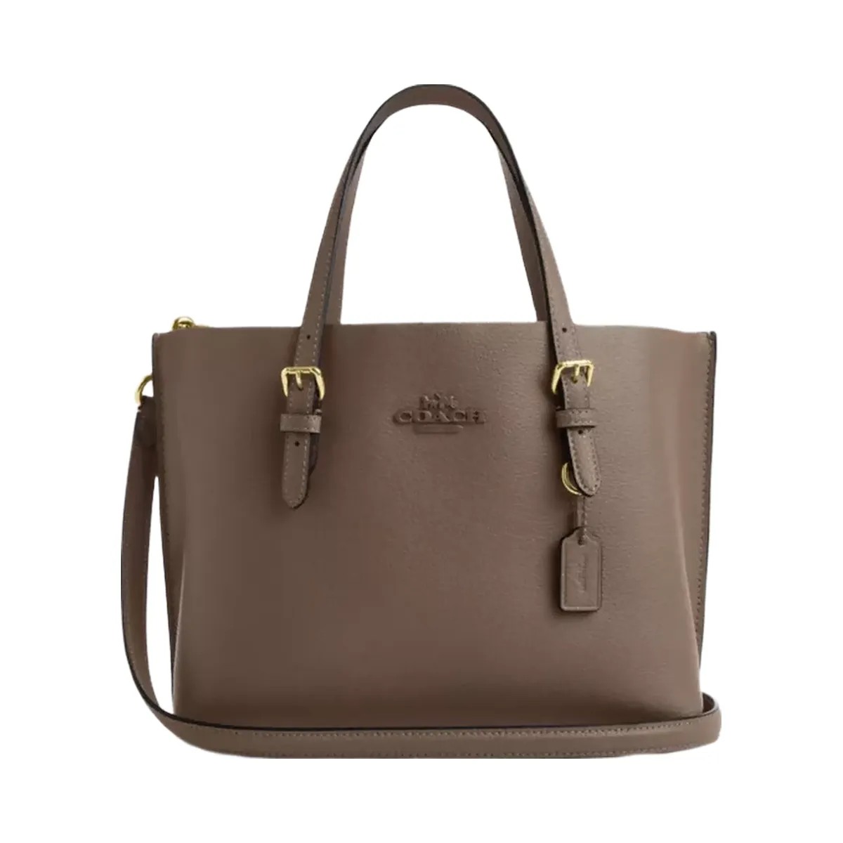 Coach Mollie Tote Bag 25 in Gold Dark Stone - HypeFly India View 1