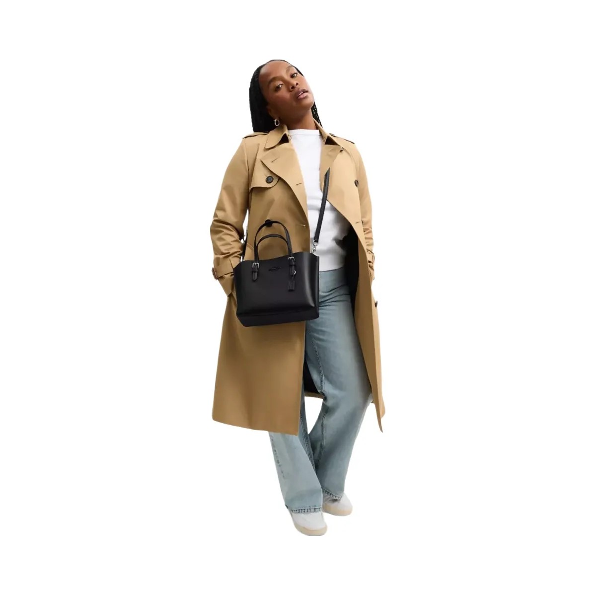 Coach Mollie Tote Bag 25 in Silver Black - HypeFly India View 6