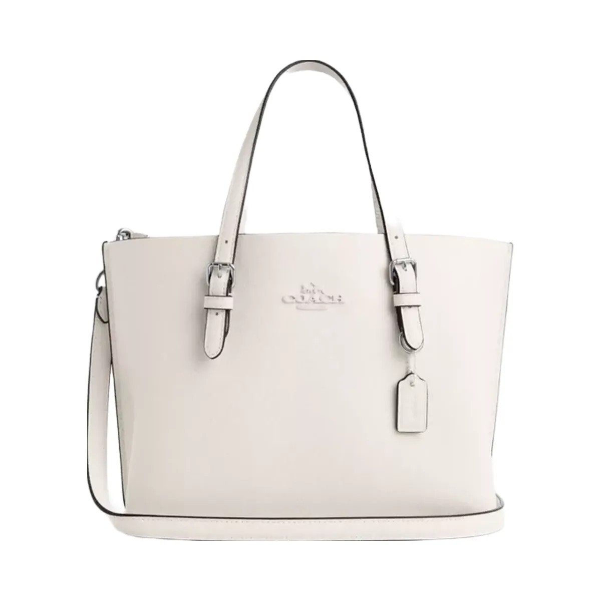 Coach Mollie Tote Bag 25 in Silver Chalk - HypeFly India View 1