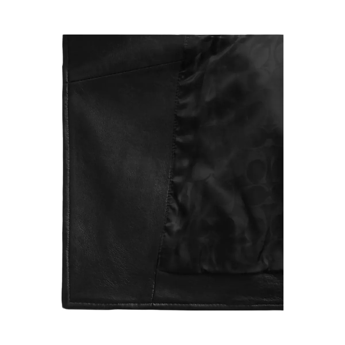 Coach Moto Jacket in Black - HypeFly India View 2