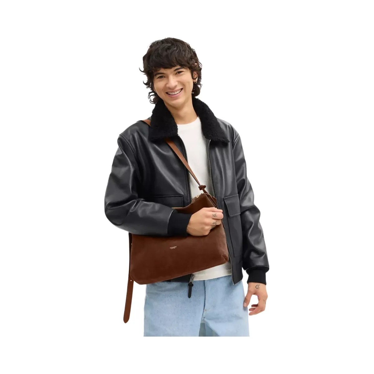 Coach Mott Messenger Bag 33 in Warm Brown - HypeFly India View 6